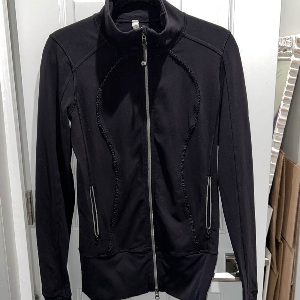Lululemon Jacket - black, size 6